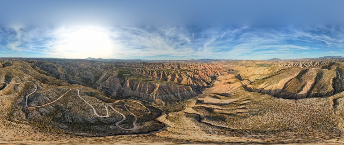 Desierto en el Geoparque de Granada, Andalucía Desierto en el Geoparque de Granada, Andalucía